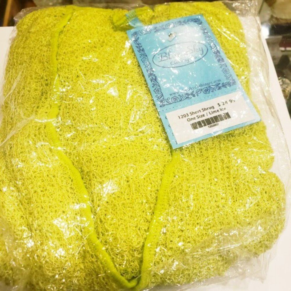 Shrug - Lime Ice - NWT